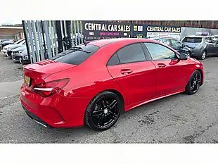 Used 2017 Mercedes-Benz Cla AMG Line Red - Interior and Exterior details 5