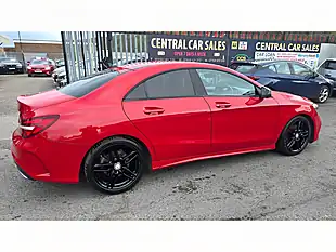 Used 2017 Mercedes-Benz Cla AMG Line Red - Interior and Exterior details 7
