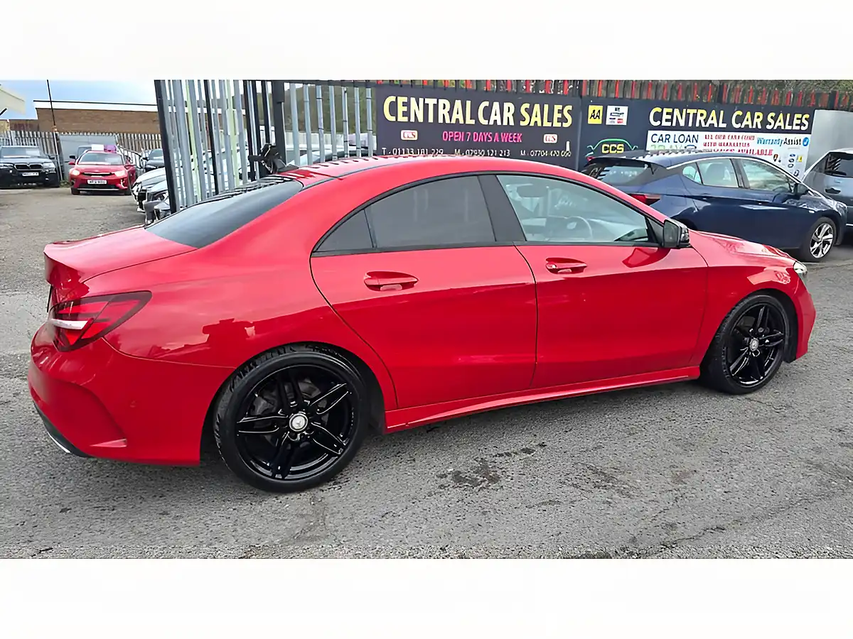 Used 2017 Mercedes-Benz Cla AMG Line Red - Interior and Exterior details 7