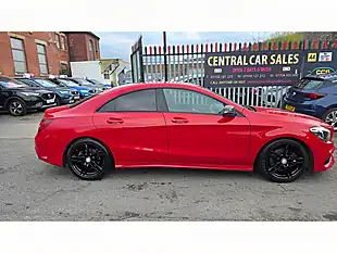 Used 2017 Mercedes-Benz Cla AMG Line Red - Interior and Exterior details 9