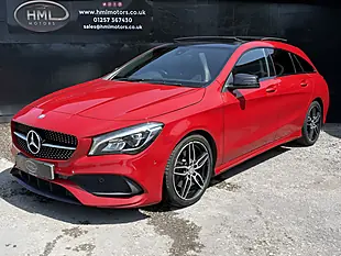 Used 2017 Mercedes-Benz Cla AMG Line Red - Interior and Exterior details 2