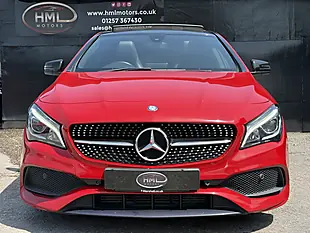 Used 2017 Mercedes-Benz Cla AMG Line Red - Interior and Exterior details 5