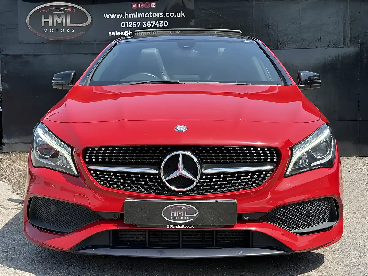 Used 2017 Mercedes-Benz Cla AMG Line Red - Interior and Exterior details 5