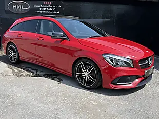 Used 2017 Mercedes-Benz Cla AMG Line Red - Interior and Exterior details 6