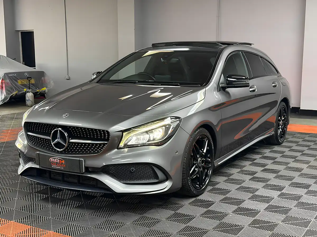 Used 2017 Mercedes-Benz Cla AMG Line Shooting Brake Mountain Grey - Interior and Exterior details 3