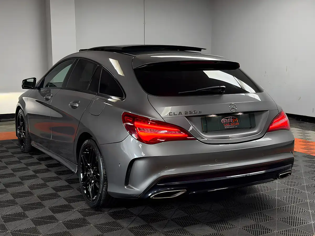 Used 2017 Mercedes-Benz Cla AMG Line Shooting Brake Mountain Grey - Interior and Exterior details 4
