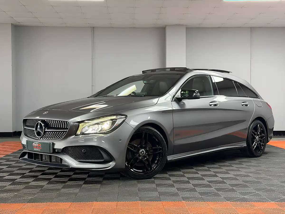 Used 2017 Mercedes-Benz Cla AMG Line Shooting Brake Mountain Grey - Interior and Exterior details 7