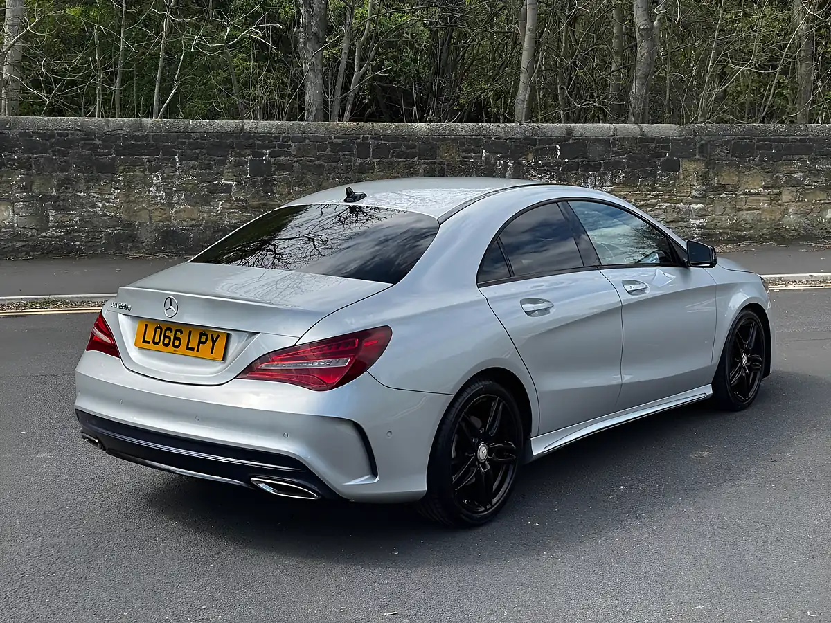 Used 2017 Mercedes-Benz Cla AMG Line Silver - Interior and Exterior details 11