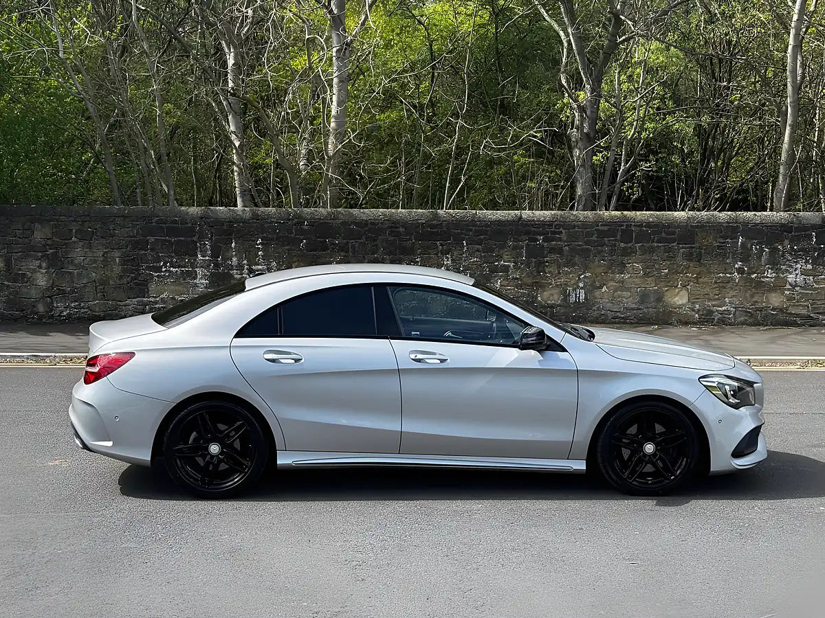Used 2017 Mercedes-Benz Cla AMG Line Silver - Interior and Exterior details 7