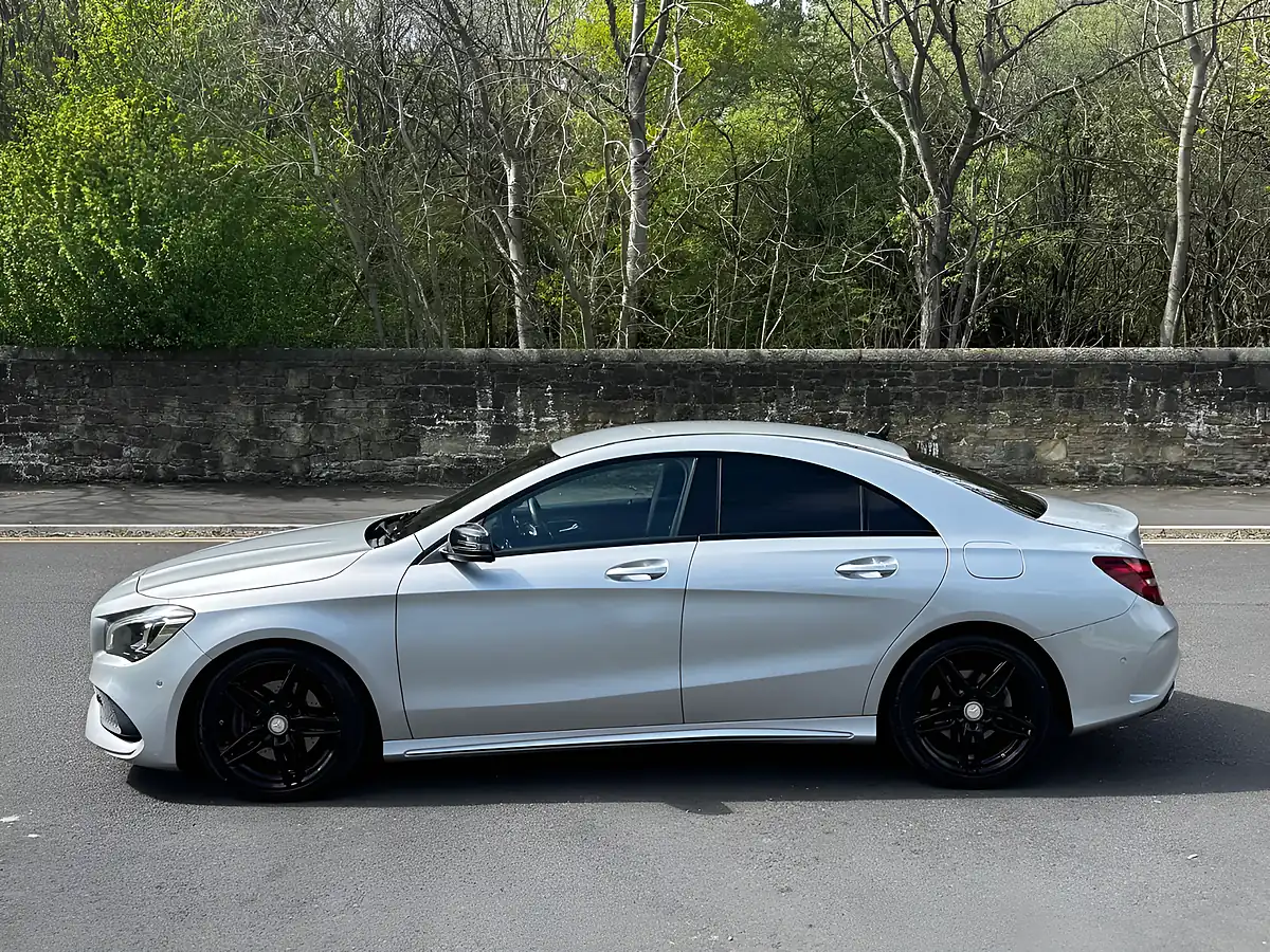 Used 2017 Mercedes-Benz Cla AMG Line Silver - Interior and Exterior details 9