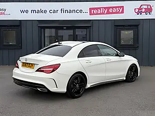 Used 2017 Mercedes-Benz Cla AMG Line White - Interior and Exterior details 10