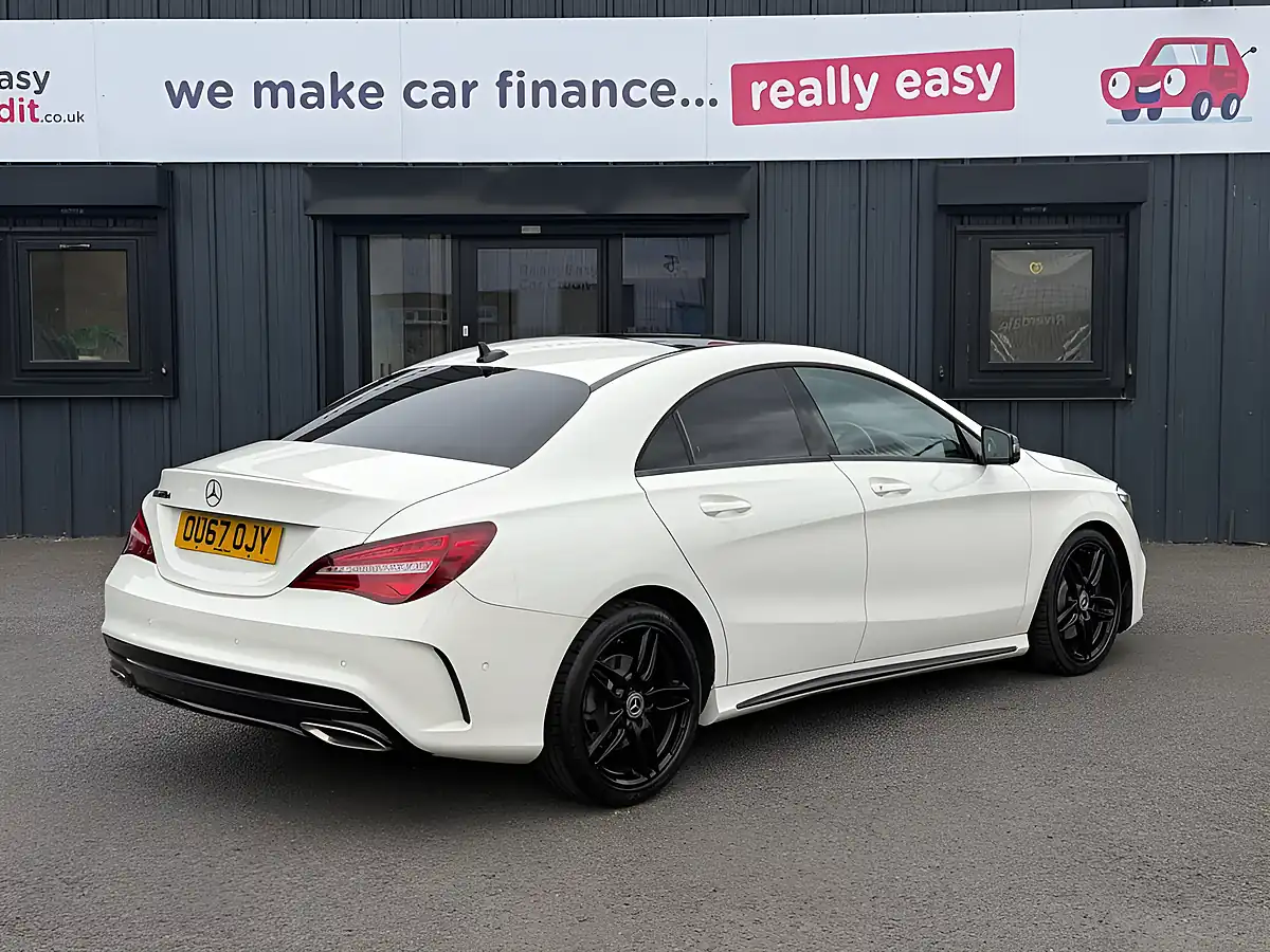 Used 2017 Mercedes-Benz Cla AMG Line White - Interior and Exterior details 10