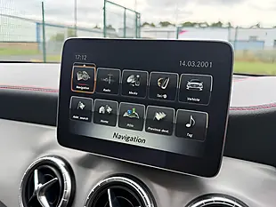 Used 2017 Mercedes-Benz Cla AMG Line White - Interior and Exterior details 11