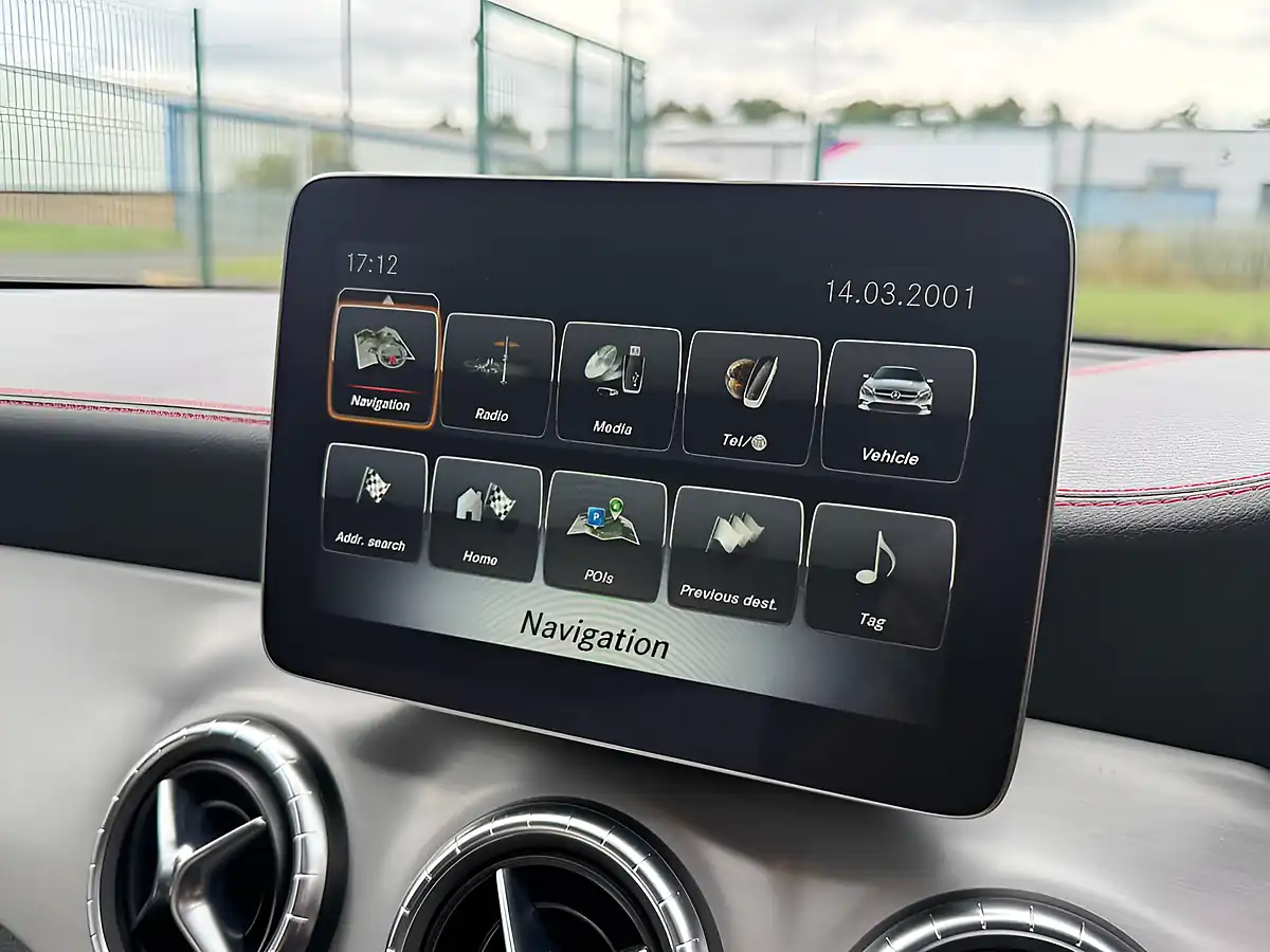 Used 2017 Mercedes-Benz Cla AMG Line White - Interior and Exterior details 11