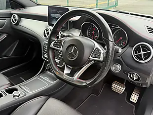 Used 2017 Mercedes-Benz Cla AMG Line White - Interior and Exterior details 12