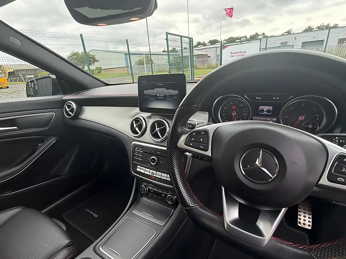 Used 2017 Mercedes-Benz Cla AMG Line White - Interior and Exterior details 13