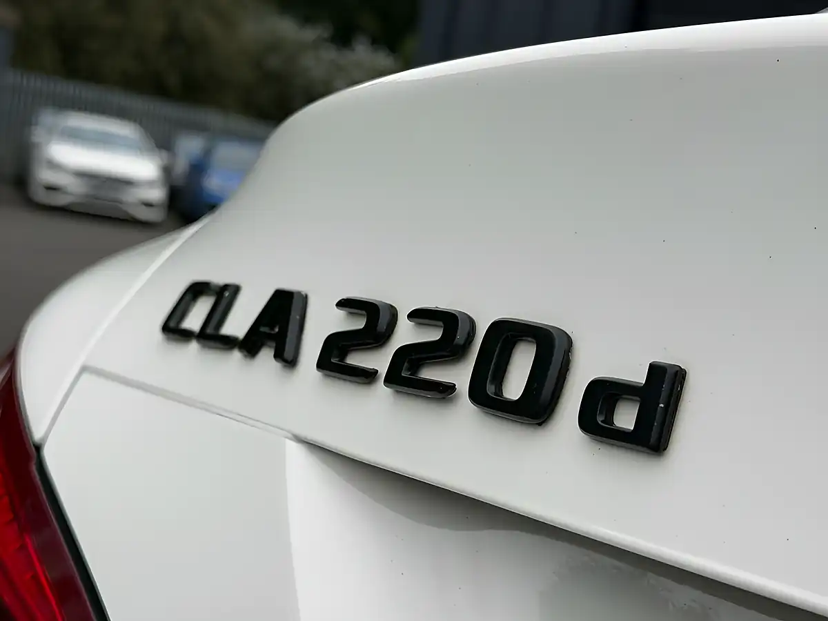 Used 2017 Mercedes-Benz Cla AMG Line White - Interior and Exterior details 15