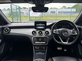 Used 2017 Mercedes-Benz Cla AMG Line White - Interior and Exterior details 2