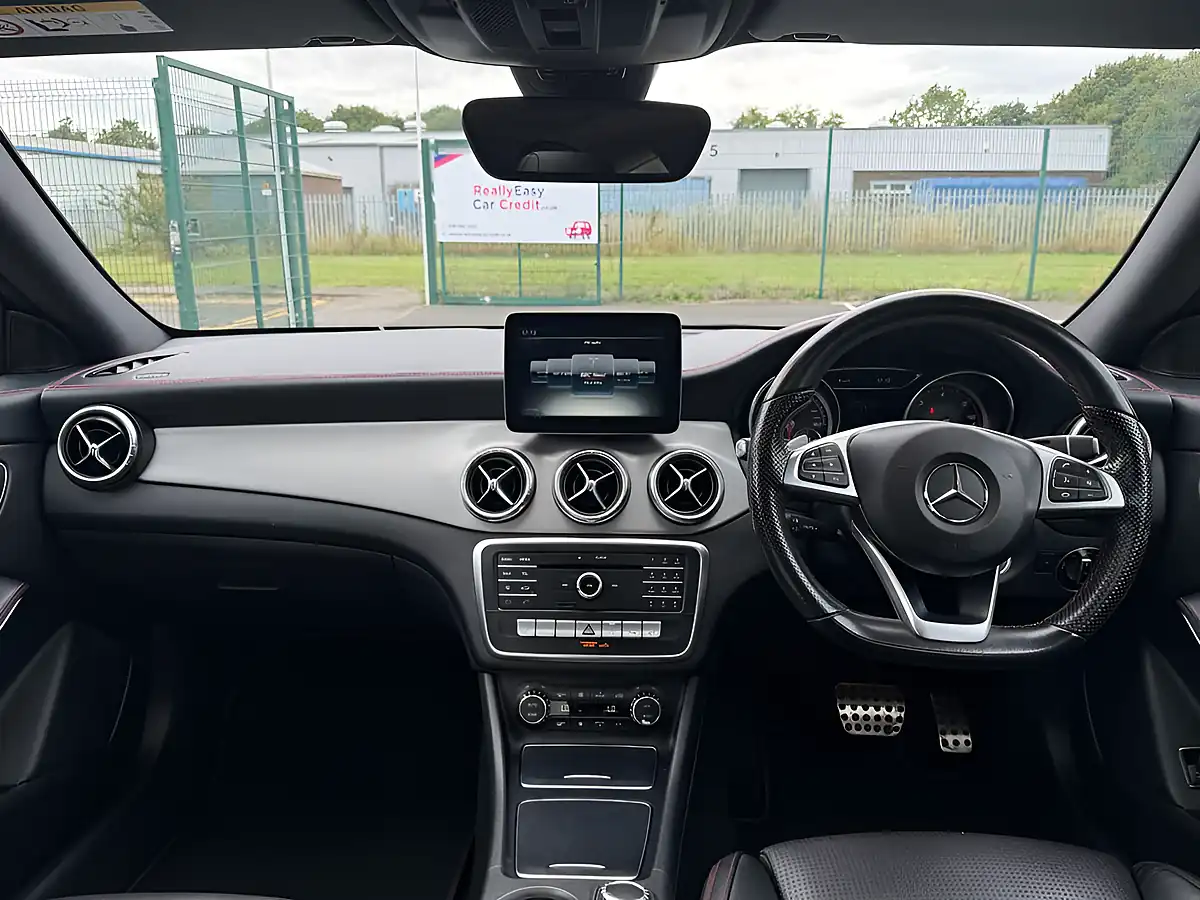 Used 2017 Mercedes-Benz Cla AMG Line White - Interior and Exterior details 2