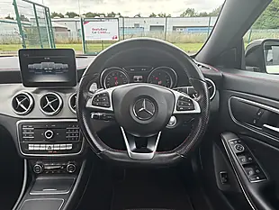 Used 2017 Mercedes-Benz Cla AMG Line White - Interior and Exterior details 4