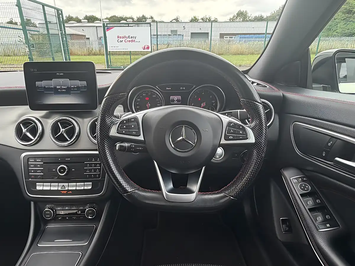 Used 2017 Mercedes-Benz Cla AMG Line White - Interior and Exterior details 4