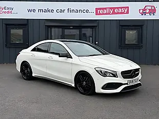 Used 2017 Mercedes-Benz Cla AMG Line White - Interior and Exterior details 5