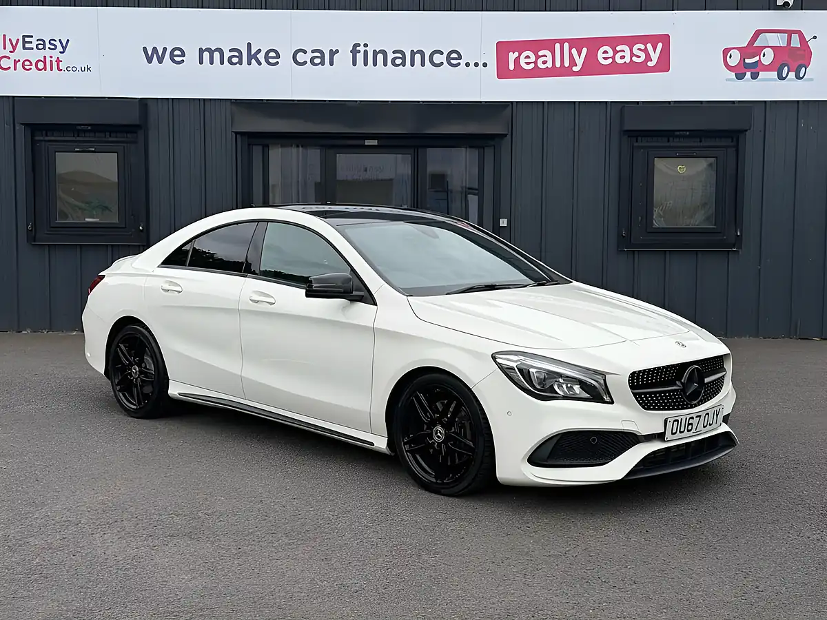 Used 2017 Mercedes-Benz Cla AMG Line White - Interior and Exterior details 5