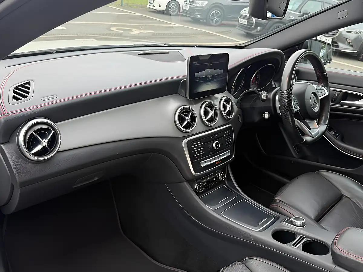 Used 2017 Mercedes-Benz Cla AMG Line White - Interior and Exterior details 6