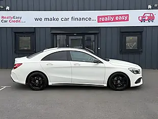 Used 2017 Mercedes-Benz Cla AMG Line White - Interior and Exterior details 7