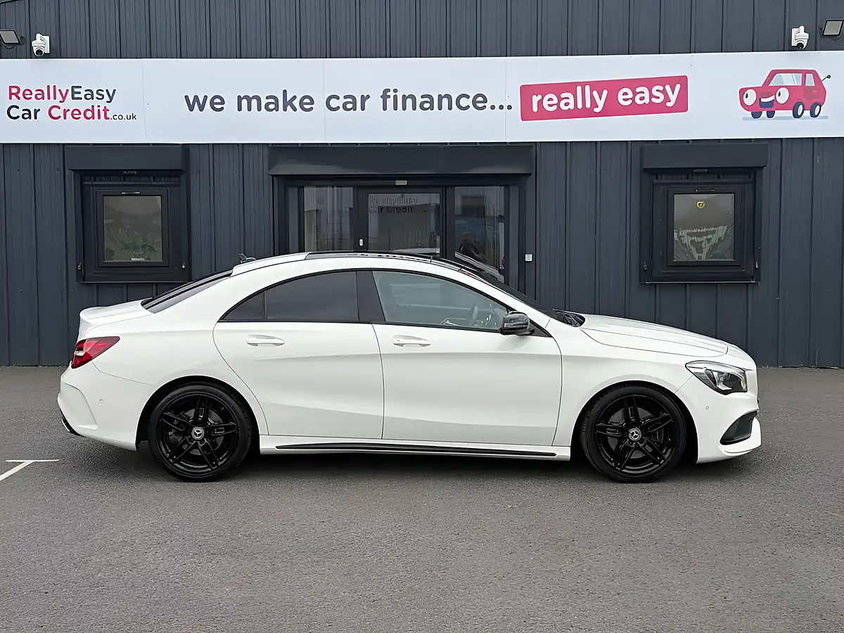 Used 2017 Mercedes-Benz Cla AMG Line White - Interior and Exterior details 7