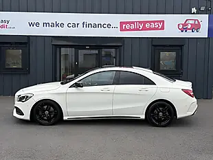 Used 2017 Mercedes-Benz Cla AMG Line White - Interior and Exterior details 9