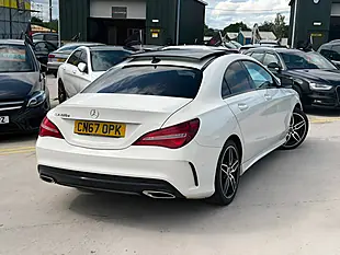 Used 2017 Mercedes-Benz Cla AMG Line White - Interior and Exterior details 10