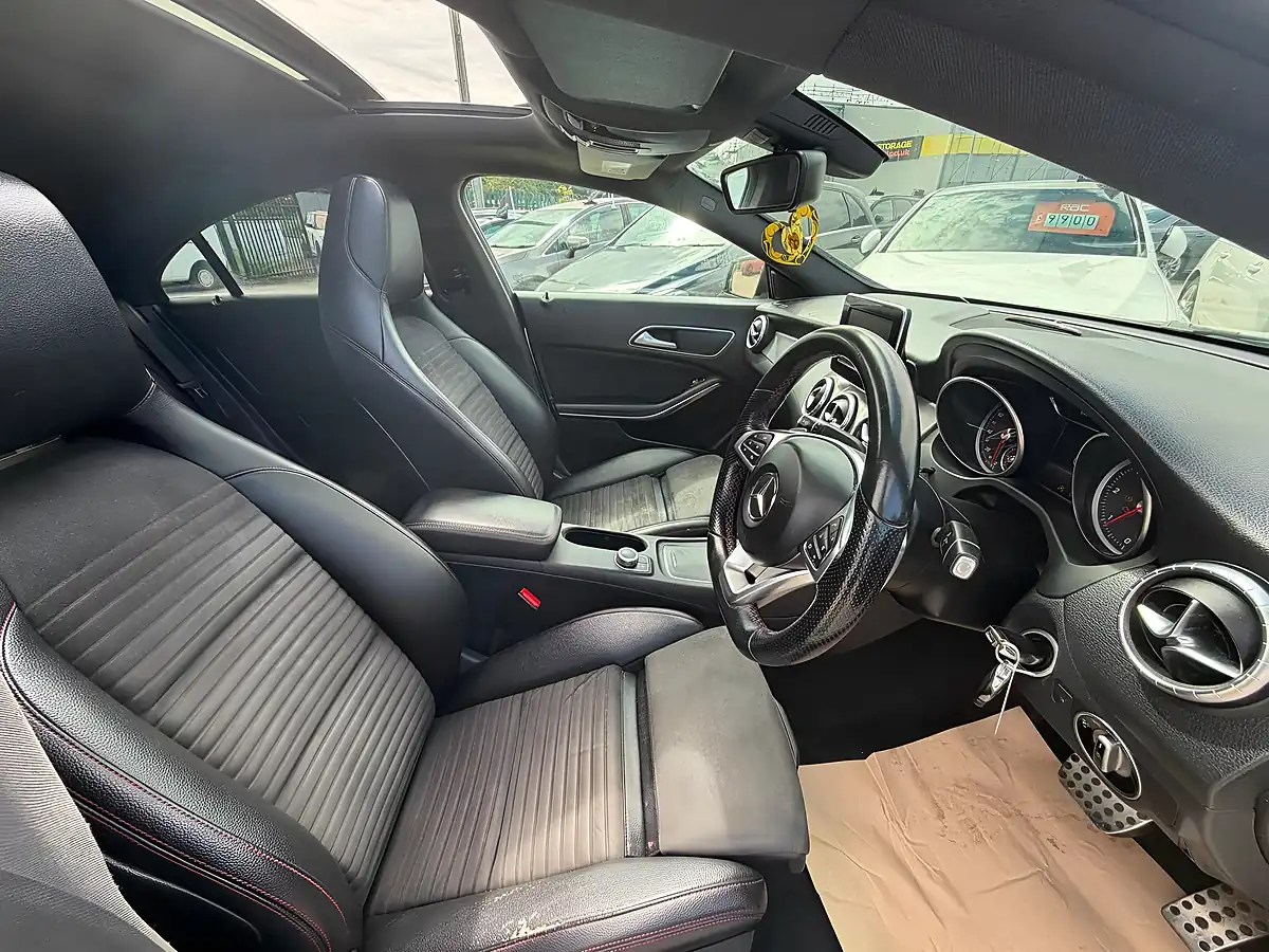 Used 2017 Mercedes-Benz Cla AMG Line White - Interior and Exterior details 14