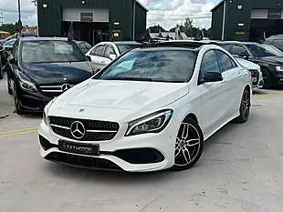 Used 2017 Mercedes-Benz Cla AMG Line White - Interior and Exterior details 6