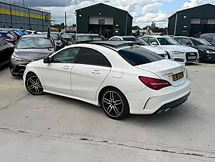 Used 2017 Mercedes-Benz Cla AMG Line White - Interior and Exterior details 7
