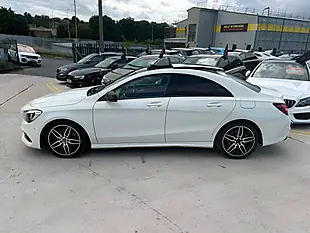 Used 2017 Mercedes-Benz Cla AMG Line White - Interior and Exterior details 8