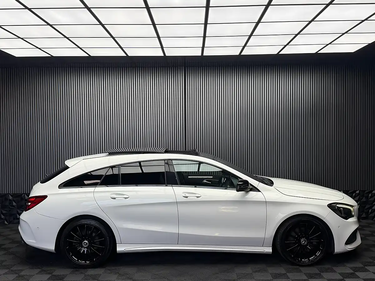 Used 2017 Mercedes-Benz Cla AMG Line White - Interior and Exterior details 11
