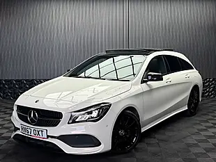 Used 2017 Mercedes-Benz Cla AMG Line White - Interior and Exterior details 3