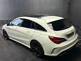 Used 2017 Mercedes-Benz Cla AMG Line White - Interior and Exterior details 4