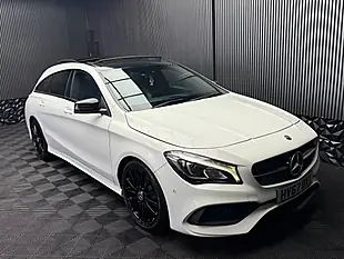 Used 2017 Mercedes-Benz Cla AMG Line White - Interior and Exterior details 5