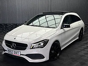 Used 2017 Mercedes-Benz Cla AMG Line White - Interior and Exterior details 8