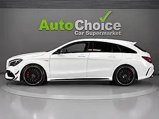 Used 2017 Mercedes-Benz Cla AMG Shooting Brake White - Interior and Exterior details 4