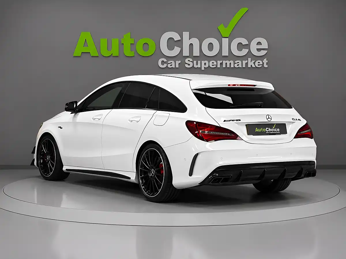 Used 2017 Mercedes-Benz Cla AMG Shooting Brake White - Interior and Exterior details 5
