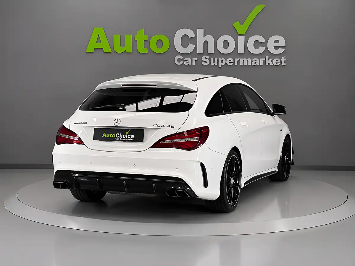 Used 2017 Mercedes-Benz Cla AMG Shooting Brake White - Interior and Exterior details 7
