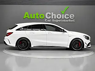 Used 2017 Mercedes-Benz Cla AMG Shooting Brake White - Interior and Exterior details 8