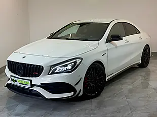 Used 2017 Mercedes-Benz Cla CLA45 AMG Coupe White - Interior and Exterior details 10