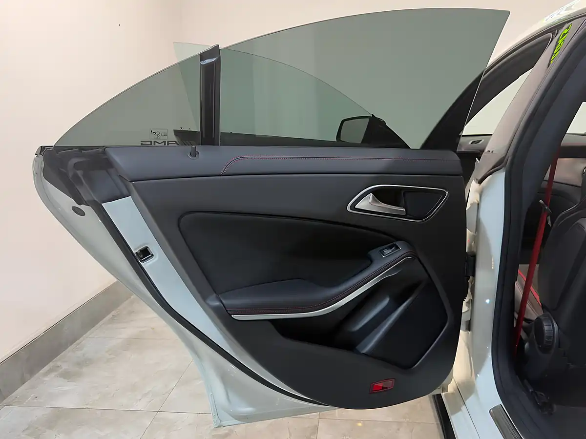 Used 2017 Mercedes-Benz Cla CLA45 AMG Coupe White - Interior and Exterior details 16