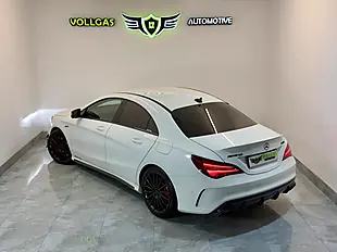 Used 2017 Mercedes-Benz Cla CLA45 AMG Coupe White - Interior and Exterior details 4
