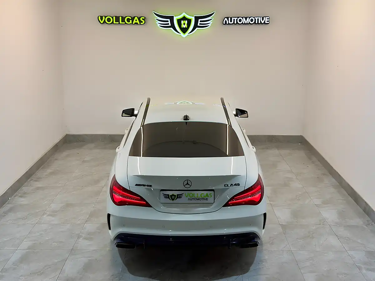 Used 2017 Mercedes-Benz Cla CLA45 AMG Coupe White - Interior and Exterior details 5