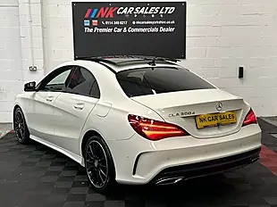 Used 2017 Mercedes-Benz Cla Class AMG Line White - Interior and Exterior details 13